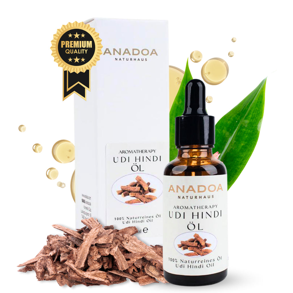 Anadoa Udi Hindi Öl 100 Ml – Kaltgepresstes Costuswurzelöl
