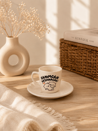 Espressotasse „Hanımcılık Kazanacak!“ aus Keramik
