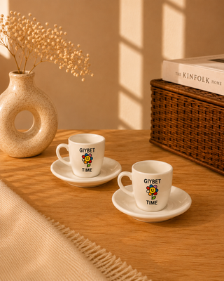Espressotassen-Set „Gıybet Time“