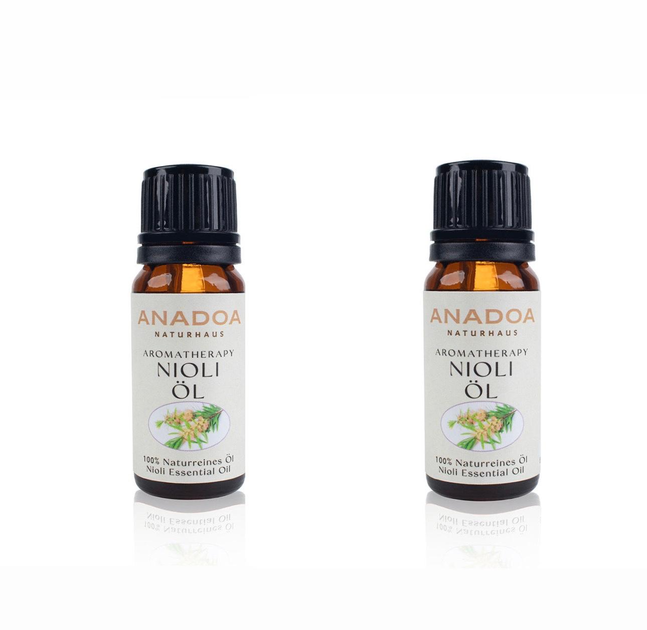 2er Set Nioliöl (Niaouli Öl) 100 % naturrein, antiseptisch und erfrischend im praktischen Doppelpack