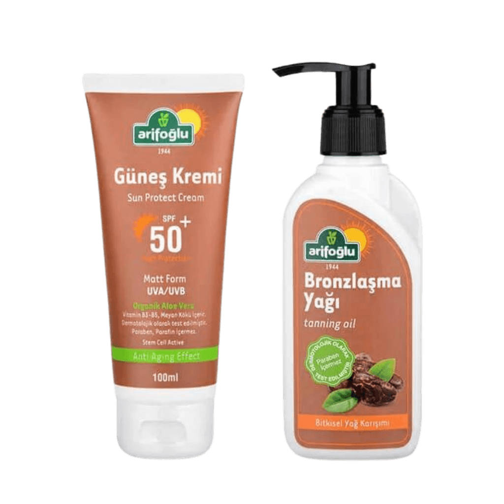 Sonnencreme und Bräunungsöl Set - Anadoa Naturhaus