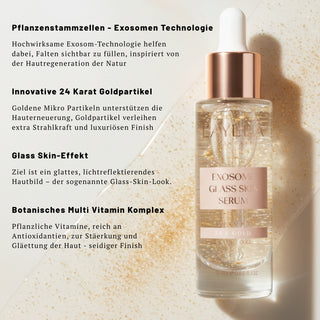 Exosome Glass Skin Serum | Straffungs & Anti-Falten Serum