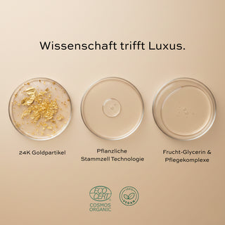 Gold Seife mit Stammzellentechnologie