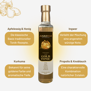 Oxymel Gold Essig | Traditionelles Essig