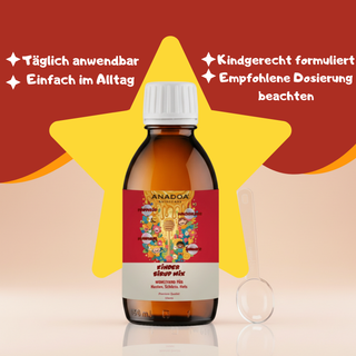 Kids Nature Duo - Kinder Sirup Mix & Schwarze Maulbeere Sirup