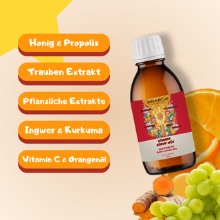 Familien Sirup Set – Schwarze Maulbeere & Kinder Sirup Mix