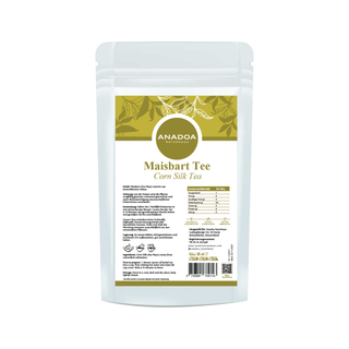 Maisbart Tee label - Corn Silk Tea - Mısır Püskülü Çayı - Anadoa Naturhaus