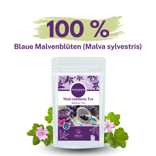 Blue Mallow Flower Tea