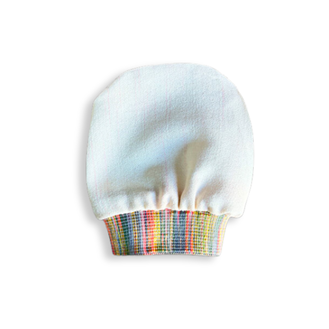 Silk peeling gloves