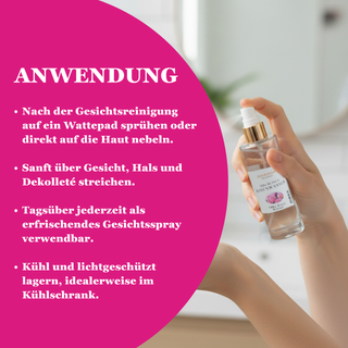 rosenwasser anwendung - anadoa naturhaus