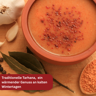 Scharfe Tarhana Suppe | Traditionell, würzig & proteinreich