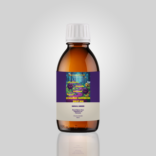 Schwarze Maulbeere Sirup Mix für Kinder