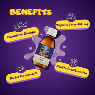 Familien Set mit Schwarze Maulbeere Sirup