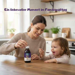 Familien Set mit Schwarze Maulbeere Sirup