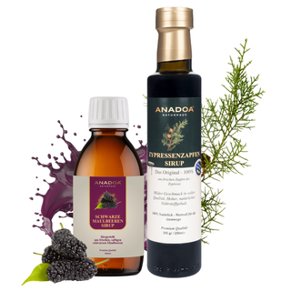 Zypressenzapfen Sirup & Sumix | Natürliche Auswahl