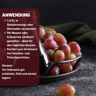 Traubenessig – Naturtrüb & Traditionell Fermentiert | 250ml