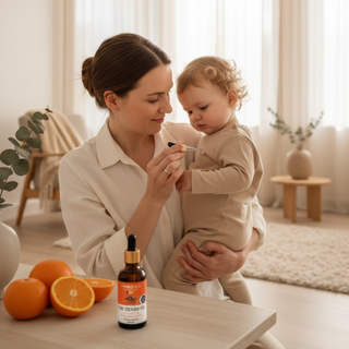 Çocuklar için Portakallı Udi Hindi Yağı | 50 ml