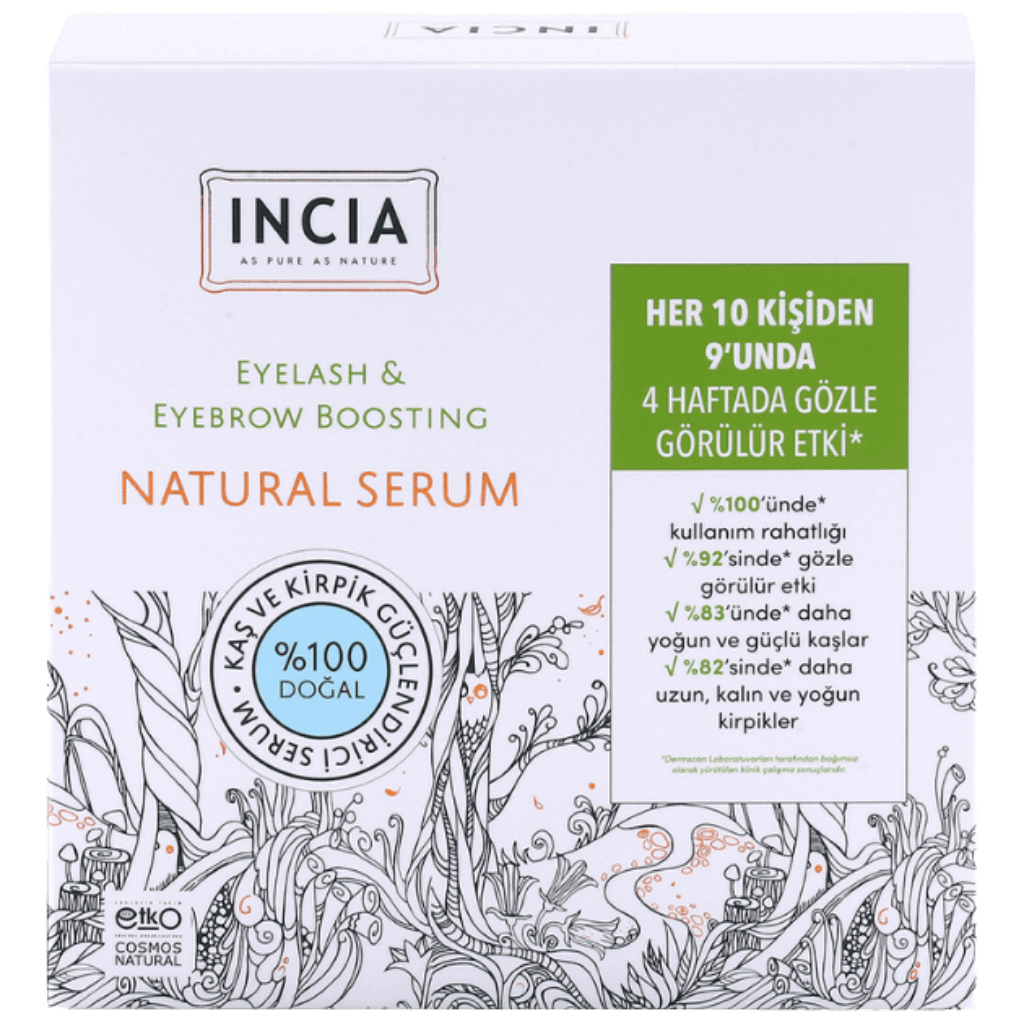 INCIA Wimpern und Augenbrauen Boosting Serum - Anadoa Naturhaus