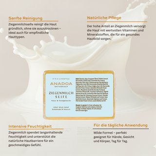 Goat milk soap: your skin &amp; hair will love it