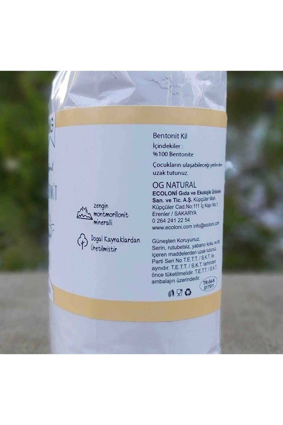 OG natural Bentonit Kil - Anadoa Naturhaus