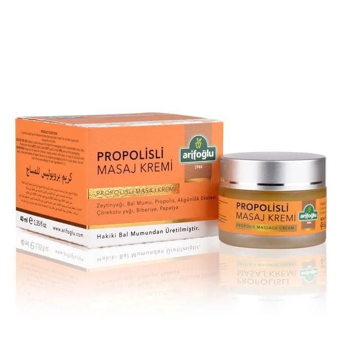 Propolis-Massagecreme - Natürliche Feuchtigkeitspflege - Anadoa Naturhaus